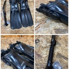 a(6370) スキューバダイビング 重軽機材一式セット マリンスポーツ