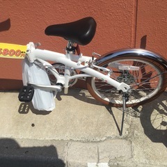配達可】【自転車 折りたたみ】クリーニング済み【管理番号10406】