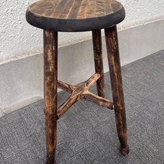 【決まりました】ヴィンテージ  木製 スツール 椅子