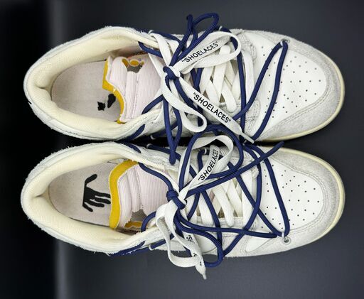 正規品 NIKE × OFFWHITE ダンクロー 18 OF 50 275mm