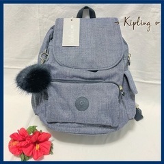 6/9まで‼️【新品未使用】KIPLING シティパック コット...