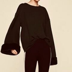 ■SA/超美品/ZARA/トップス　カットソー　長袖　トレーナー...