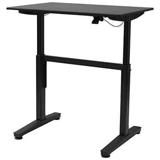 【恵庭】☆新品☆山善　レバー式シンクロ昇降デスク　LLD-1070　100×72×76～110cm　ブラック　PayPay支払いOK！