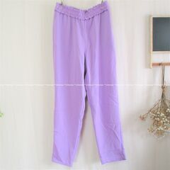 ZARA/美品　ムラパン/紫パンツ