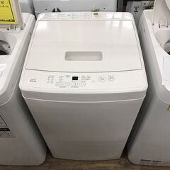 洗濯機 無印 MJ-W50A 2021　6ヶ月保証付き