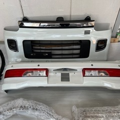 スズキ　エブリイワゴン　DA17W フロントバンパー　リアバンパー　マフラー　新車外し　未使用品