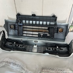 スズキ　エブリイワゴン　DA17W フロントバンパー　リアバンパー　マフラー　新車外し　未使用品