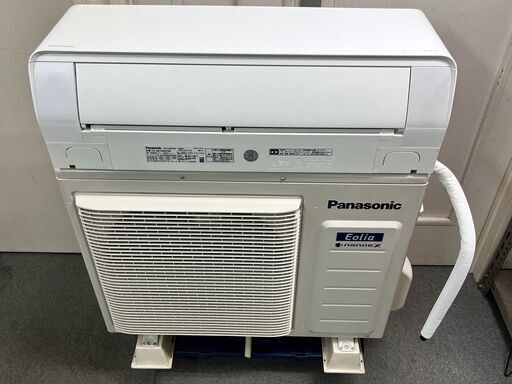 M2【23A・税込み】美品 パナソニック エアコン おもに18畳用 エオリア CS-561DEX2K フィルター自動お掃除 2021年製【PayPay使えます】