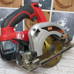 MAX　PJ-CS512　マルノコ+ライト　バッテリ14.4V一個/充電器付き　中古品　【ハンズクラフト宜野湾店】