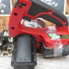 MAX　PJ-CS512　マルノコ+ライト　バッテリ14.4V一個/充電器付き　中古品　【ハンズクラフト宜野湾店】