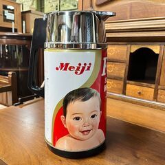 昭和レトロ　明治粉ミルク　FM-Uソフトカードミルクポット
