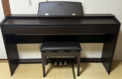 CASIO Privia ピアノ美品、専用椅子付き