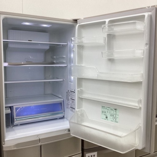 東芝 6ドア冷蔵庫 556L 2013年製 中古