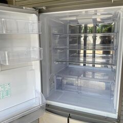 【糸島市内 送料無料】 SHARP シャープ 440L冷蔵庫 2016 SJ-XW44B-S 48165-6-030