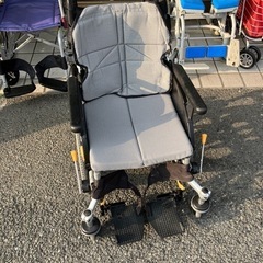 介助用６輪車椅子　MATSUNAGA （B6-37）