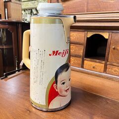昭和レトロ　meiji 粉ミルク　FM-Uソフトカードミルクポット