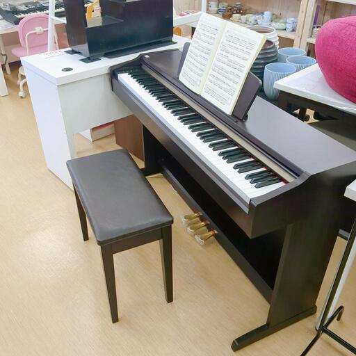 電子ピアノ☆YAMAHA、YDP-123、椅子付き、動作確認済み【こちらは店舗です。浜村鹿野温泉ICから3分 買取本舗 宮本リサイクル 営業時間9～19時 定休日水曜のみ←連絡できませんm(_ _)m