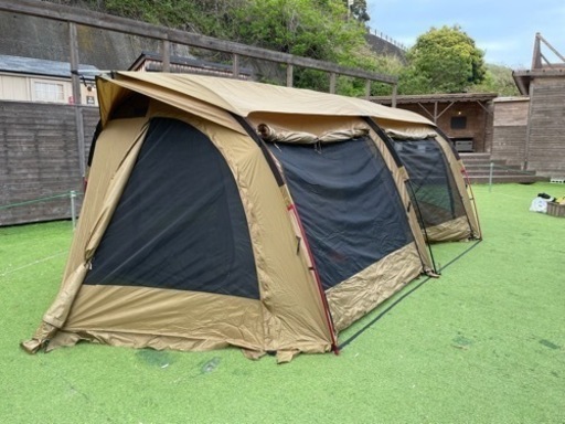 QUICKCAMP \nクーヴァ KURVE 2ルーム トンネルテント