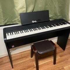 KORG 電子ピアノ イス 楽譜止めクリップ イヤホンセット