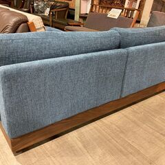 INSPECTED｜オットマン付2人掛けソファ