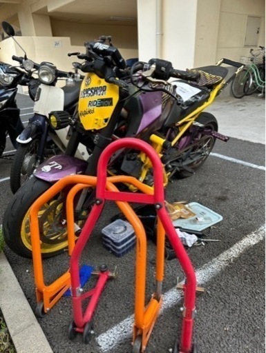 KTM 390Duke スタント仕様 手元 30