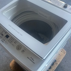 【美品】2021年製アクア洗濯機7キロ