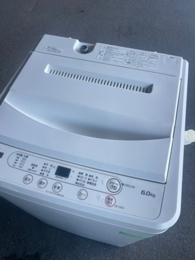 【美品】2023年式ヤマダセレクト6キロ洗濯機