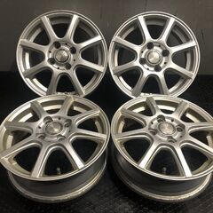アルミホイール14インチ5.5J 4本／100-4H +40／LAYCEA A4082