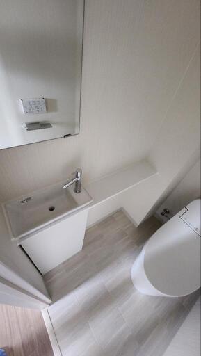 TOTO　トイレカウンター　手洗い器ボウル付　※傷あり