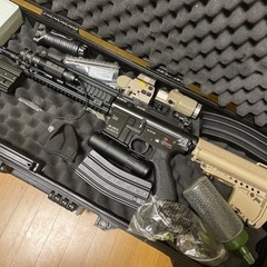【激安❗️極上品‼️】東京マルイ 次世代HK416D  HK45...