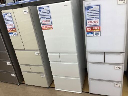 【トレファク イオンモール常滑店】パナソニックの5ドア冷蔵庫です