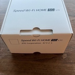 SPEED Wi-Fi HOME 5G L11  