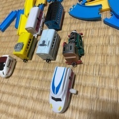 ミニチュア　手巻き電車　おもちゃ