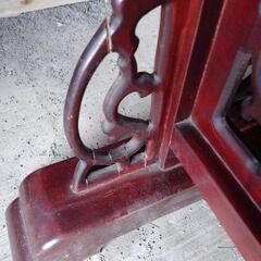 中国工芸品 天然石絵画 両面天然石絵画