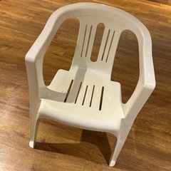 プラスチックの椅子