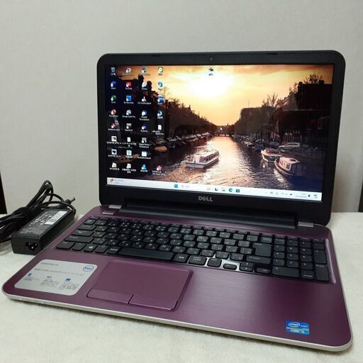 【お取引中です】【15インチで見やすく作業が楽】core i5　16GB　SSD（256）　カメラ　Wi-Fi　Bluetooth　マルチ　テンキー　Office2021　Windows11　DELL　Inspiron