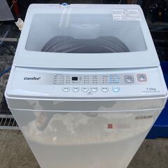 ☆中古￥12,800！comfee 7.0kg洗濯機 家電 CAC06W70U/EWW-JP型 2023年製