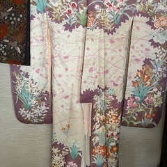 振袖　大丸誂え　紫系