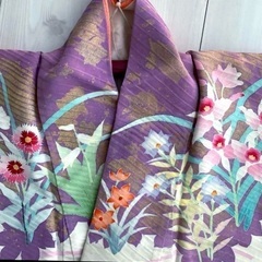 振袖　大丸誂え　紫系