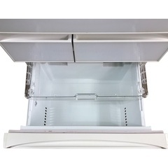 【直接引取歓迎！】自動製氷可 TOSHIBA ベジータ ミラー 5ドア冷蔵庫 右開き 410L 2017年 VEGETA GR-K41GXV（埼玉県川越市）