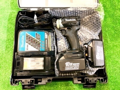 ★美品★マキタ/TD148D/インパクトドライバーセット コードレス 18V ★新品6.0Aバッテリー×2・新品ハードケース付★