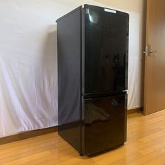 冷凍冷蔵庫 ブラック　三菱　MITSUBISHI 