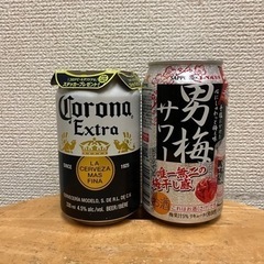 コロナエキストラ＆男梅サワー