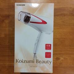 新品未使用　KOIZUMI　マイナスイオンドライヤー　 KHD-...