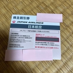 JAL 優待券
