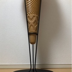 ソフトクリーム置物　店頭ディスプレイ　看板　電灯無し