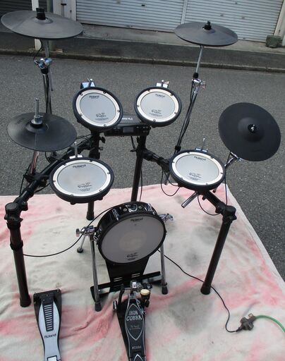 ☆ローランド Roland TD-4 V-Drums 電子ドラム◆ドラマーの演奏意欲をかき立てるドラム・サウンドを搭載