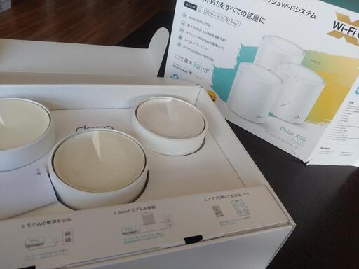 TP-Link メッシュ WiFi 6 ルーター 3つセット☆