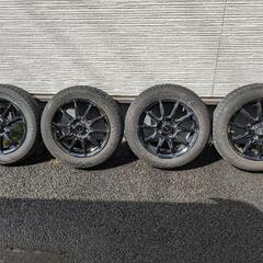 155/65/14 夏タイヤ付きアルミホイール　ＮＢＯＸ