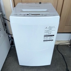 TOSHIBA 洗濯機　4.5kg 2019年